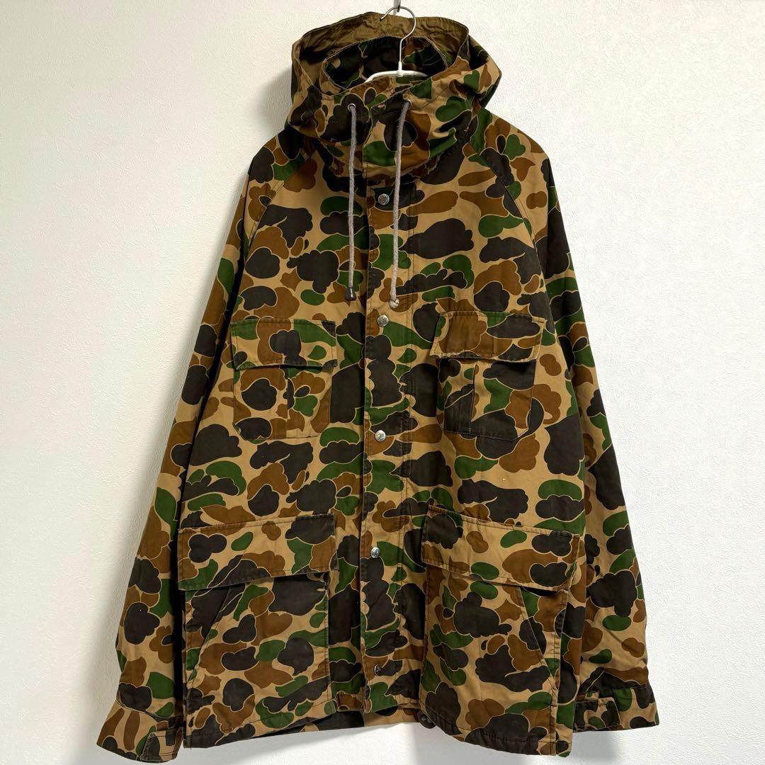 90s US古着 ダックハンターカモ カモ柄 マウンテンパーカー