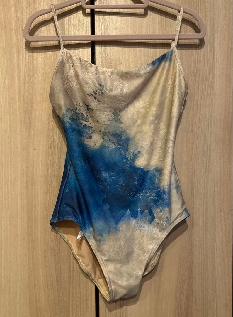 に*こ様 美品・JACレオタード クリスタル　ブルー 極レア品