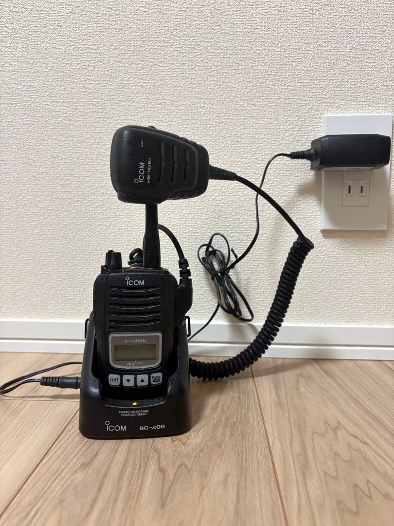 ICOM IC-DPR6 充電器セット IC-DPR6/IC-DPR5用 DC電源セット(シガーライター付き) ICOM アイコム M