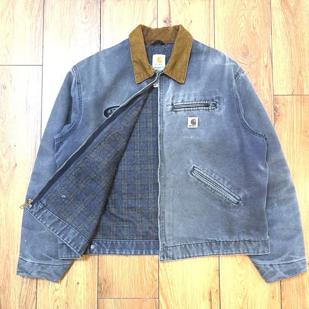 希少】90s USA製 カーハート デトロイトジャケット J97 PLT - メルカリ