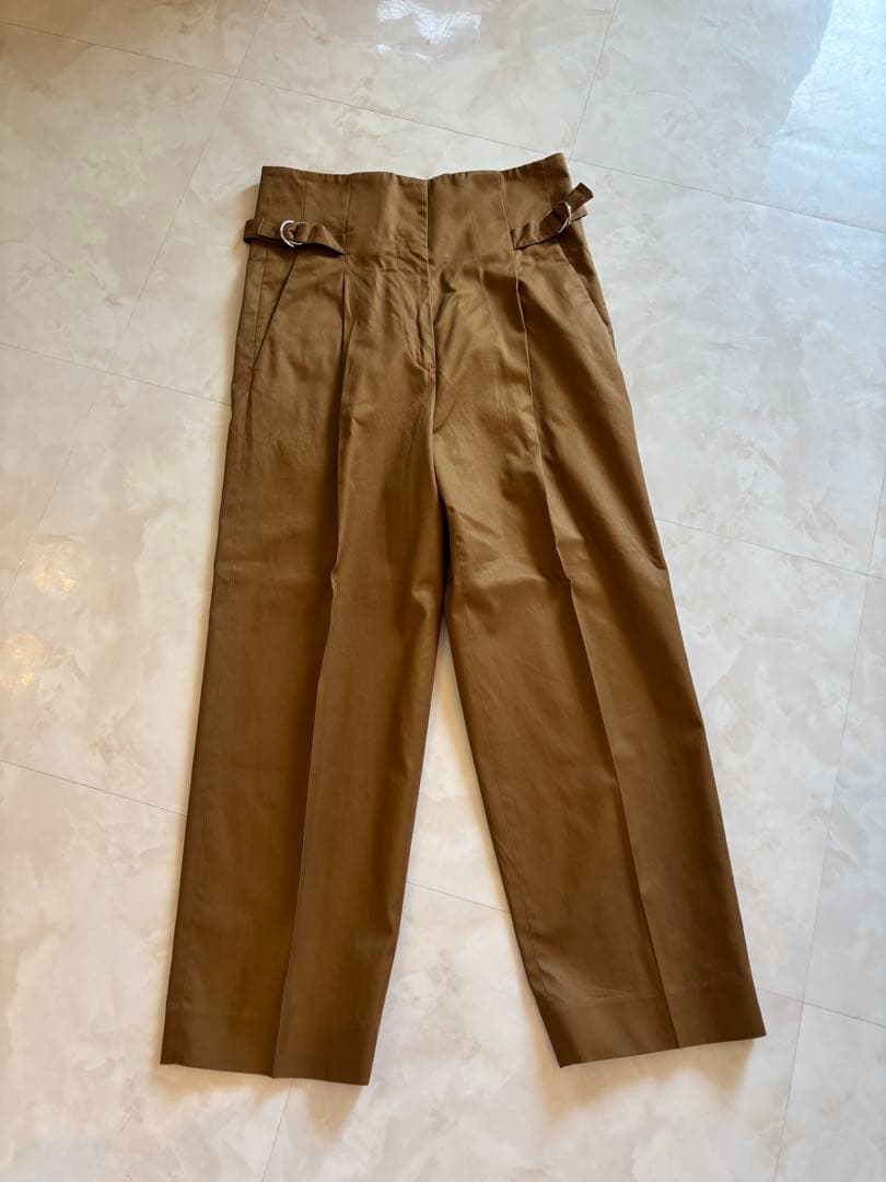 JIL SANDER チノパン Fine Wool Gabardine Relaxed Fit Trousers in Black – SVRN