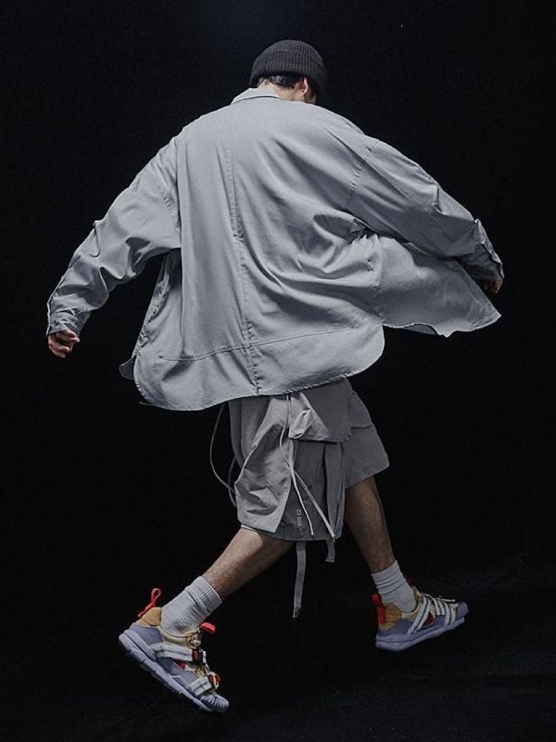 GOOPiMADE “DUET“ R-shield Strap Shorts