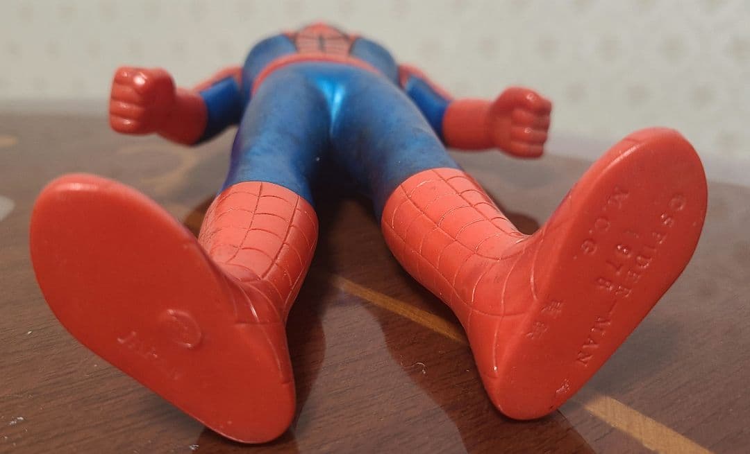 ポピー スパイダーマン 東映版 ソフビ フィギュア Mサイズ 1978 - メルカリ