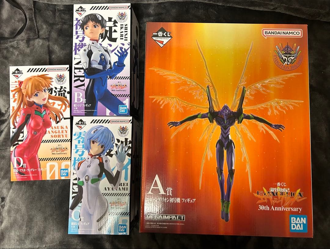 一番くじ エヴァンゲリオン A.B.C.D賞 セット - メルカリ