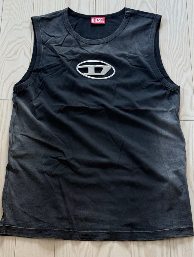 DIESEL Faded tank top with puffy Oval D - メルカリ