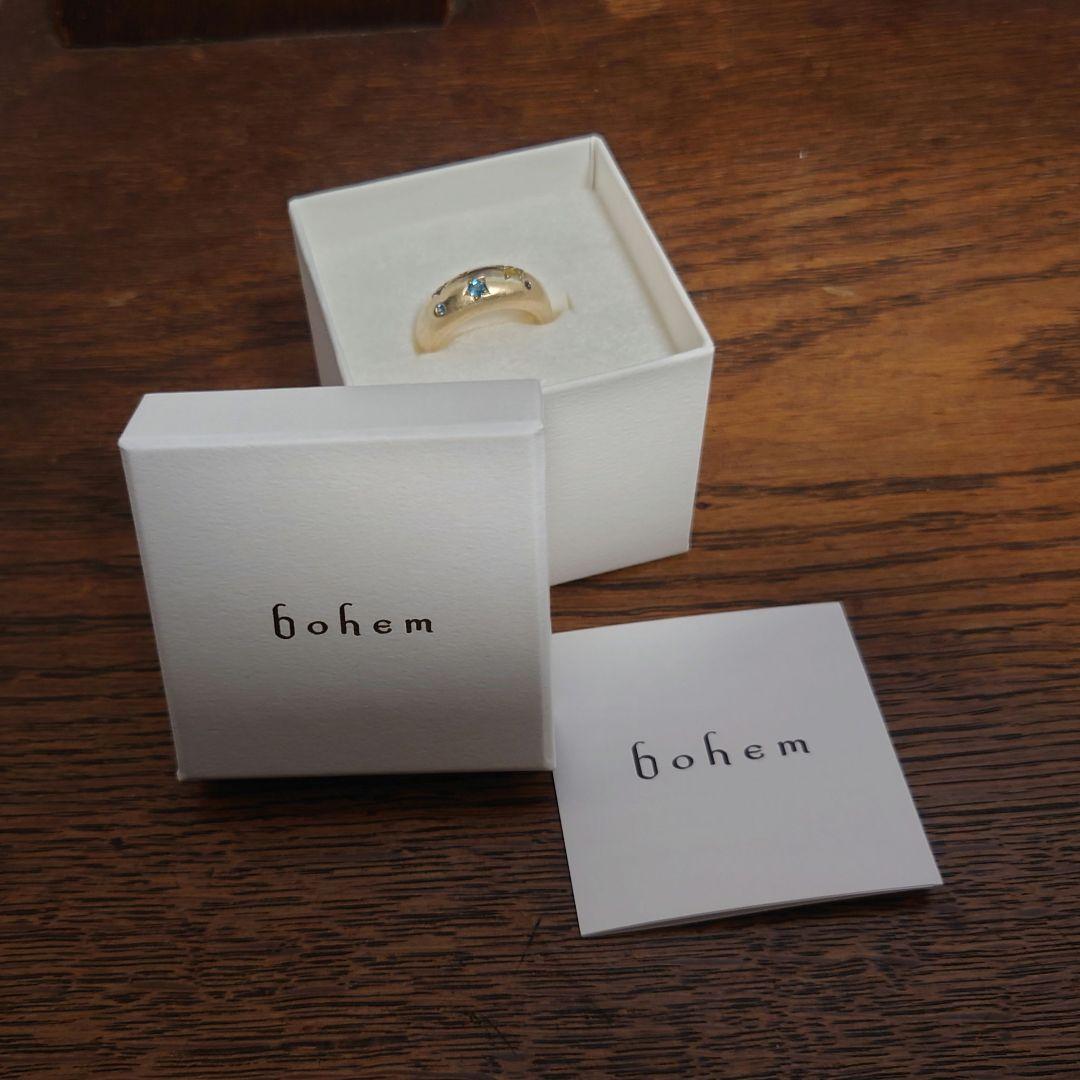 bohem × patchouli 一点ものリング(ブルー系) - メルカリ