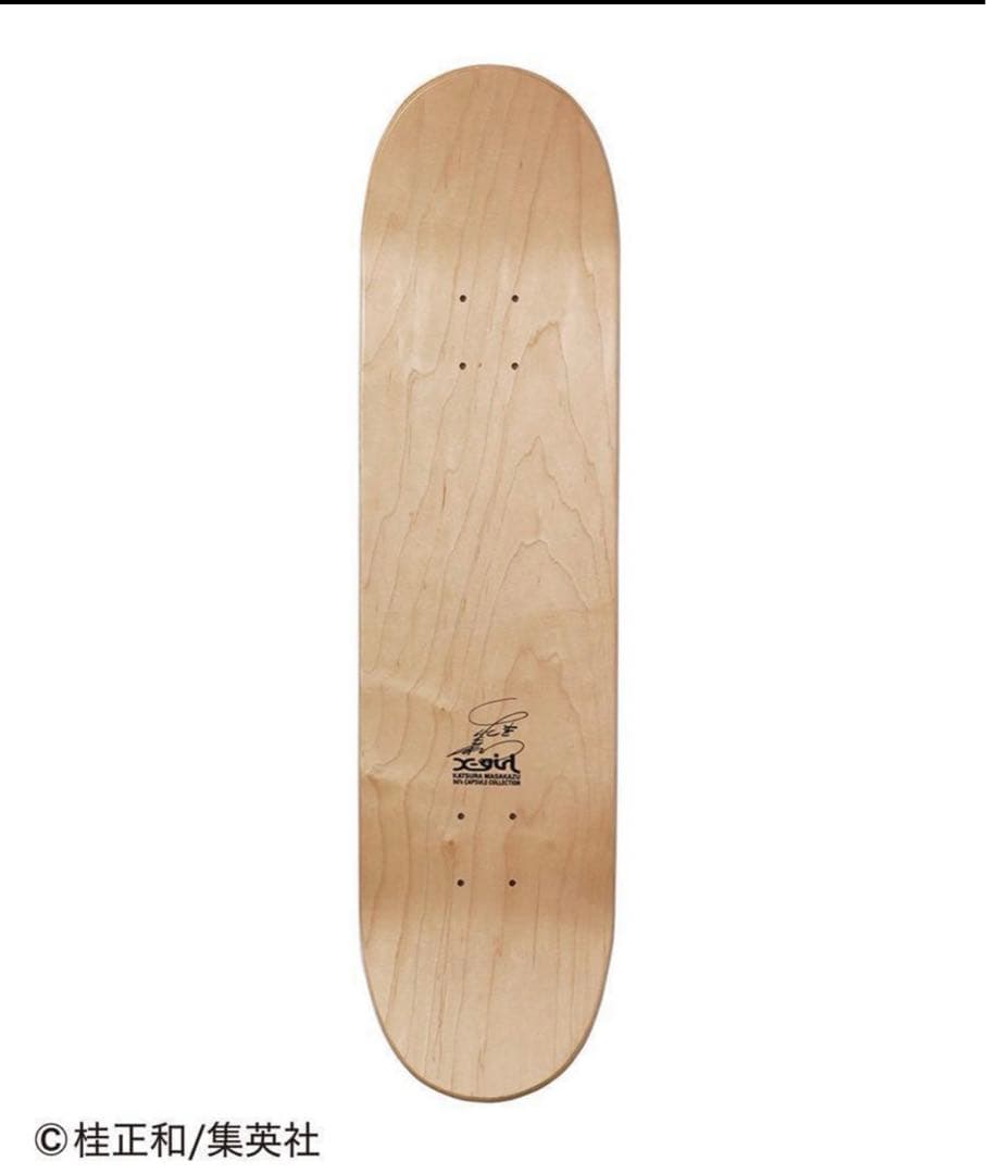 X-girl × 電影少女 桂正和 スケートボード デッキ - メルカリ