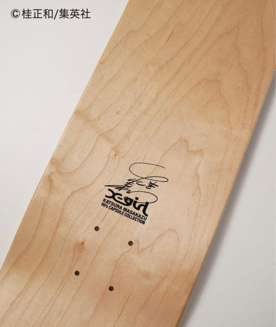 X-girl × 電影少女 桂正和 スケートボード デッキ - メルカリ