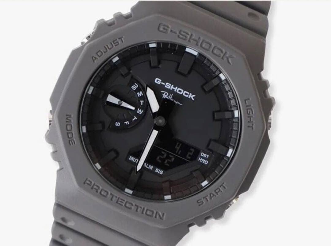 【新春セール】 G-SHOCK GA-2100 グレー 腕時計 CASIO G-SHOCK GA-2100NNJ-8AJR NINJA Limited Analog Digital Watch