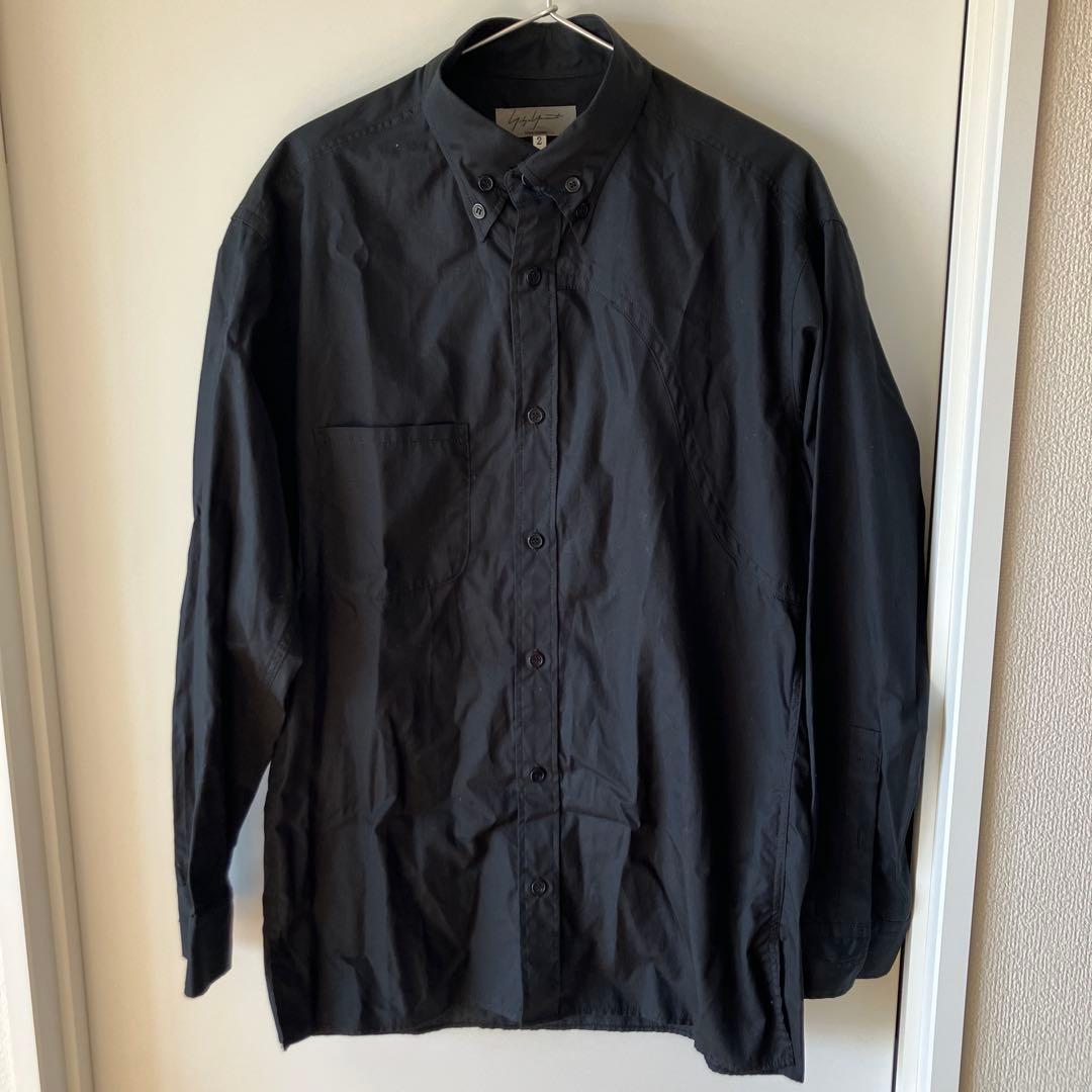 Yohji Yamamoto Pour Homme 長袖シャツ 2 ブラック yohji yamamoto - Y's for men | COMBINATION SHIRT / 長袖 シャツ