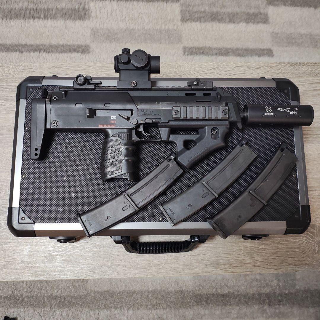 東京マルイ　MP7A1 ガスブローバック ケース付き TOKYO MARUI（東京マルイ） MP7A1 ガスブローバックマシンガン : HBLT