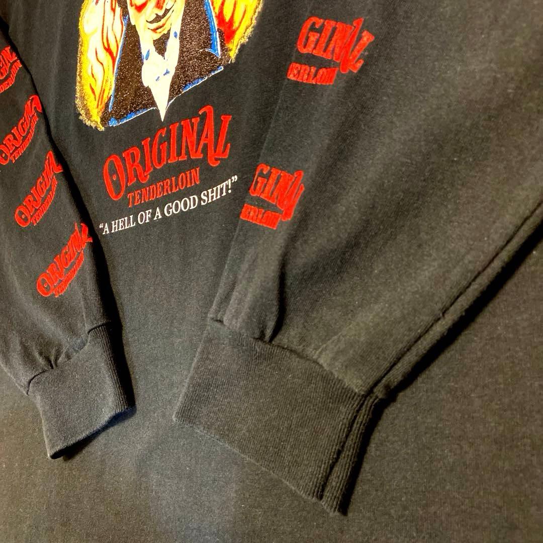 本店限定！TENDERLOIN テンダーロインTEE ON オールドニックBLK - メルカリ