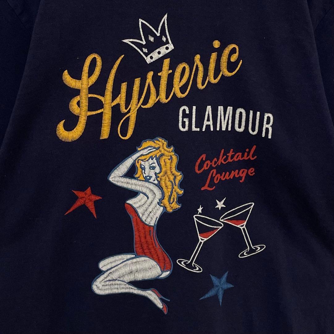 1028【入手困難】ヒステリックグラマー♤ビッグロゴ 半袖Tシャツヒス