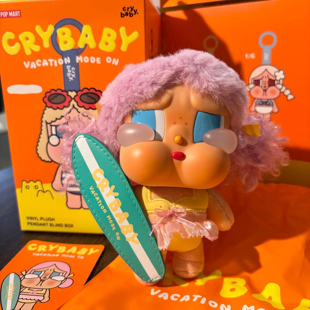 正規品 新品 POPMART crybaby Vacation クライベイビー - メルカリ
