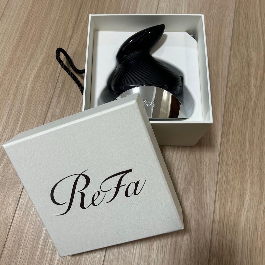 【美品】ReFa リファ ビューテックヘッドスパ ブラック ReFa BEAUTECH HEAD SPA Black (リファビューテック ヘッドスパ