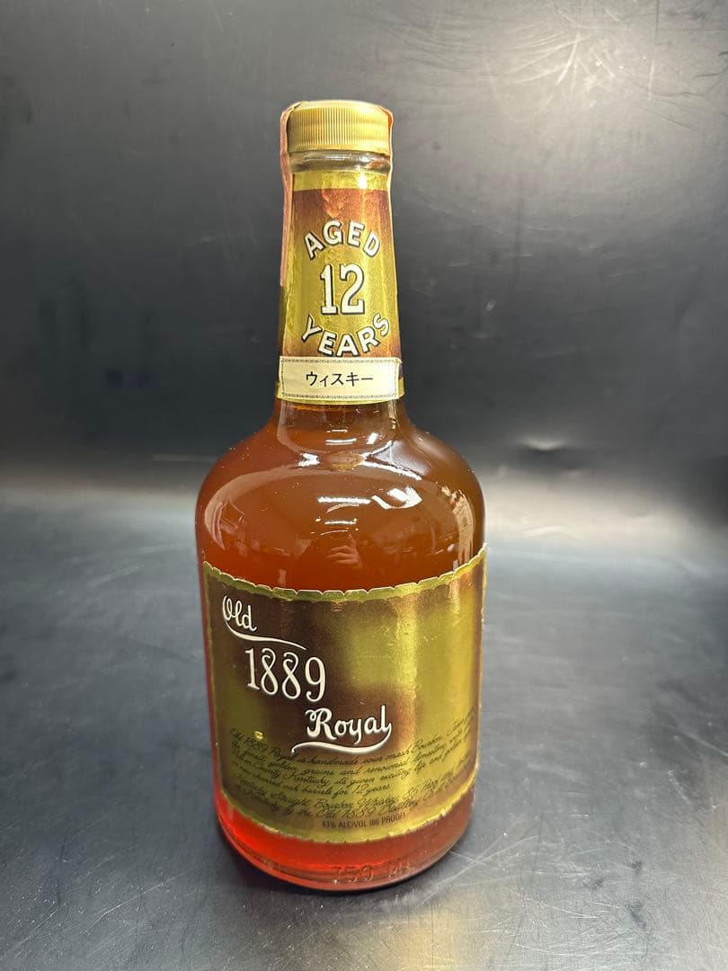 Old 1889  バーボンウイスキー 750ml 12年熟成 Old 1889 バーボンウイスキー 750ml 12年熟成 Old 1889 バーボン