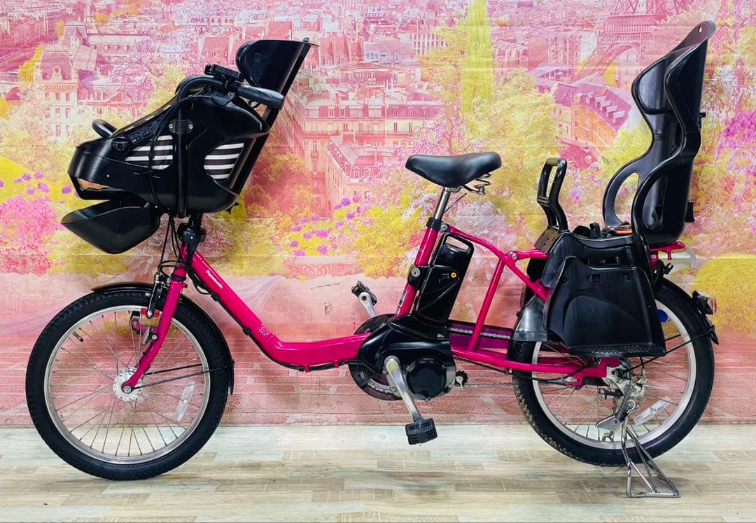 ZK3500 「大容量13.2Ah」電動自転車パナソニック 子供乗せ 20インチ