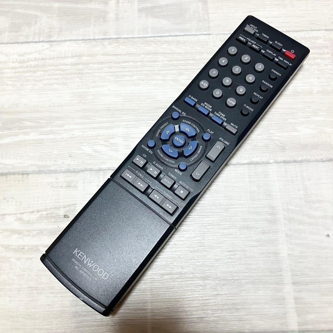 極美品】ケンウッド R-K801 CDプレーヤー K series 動作確認済 - メルカリ