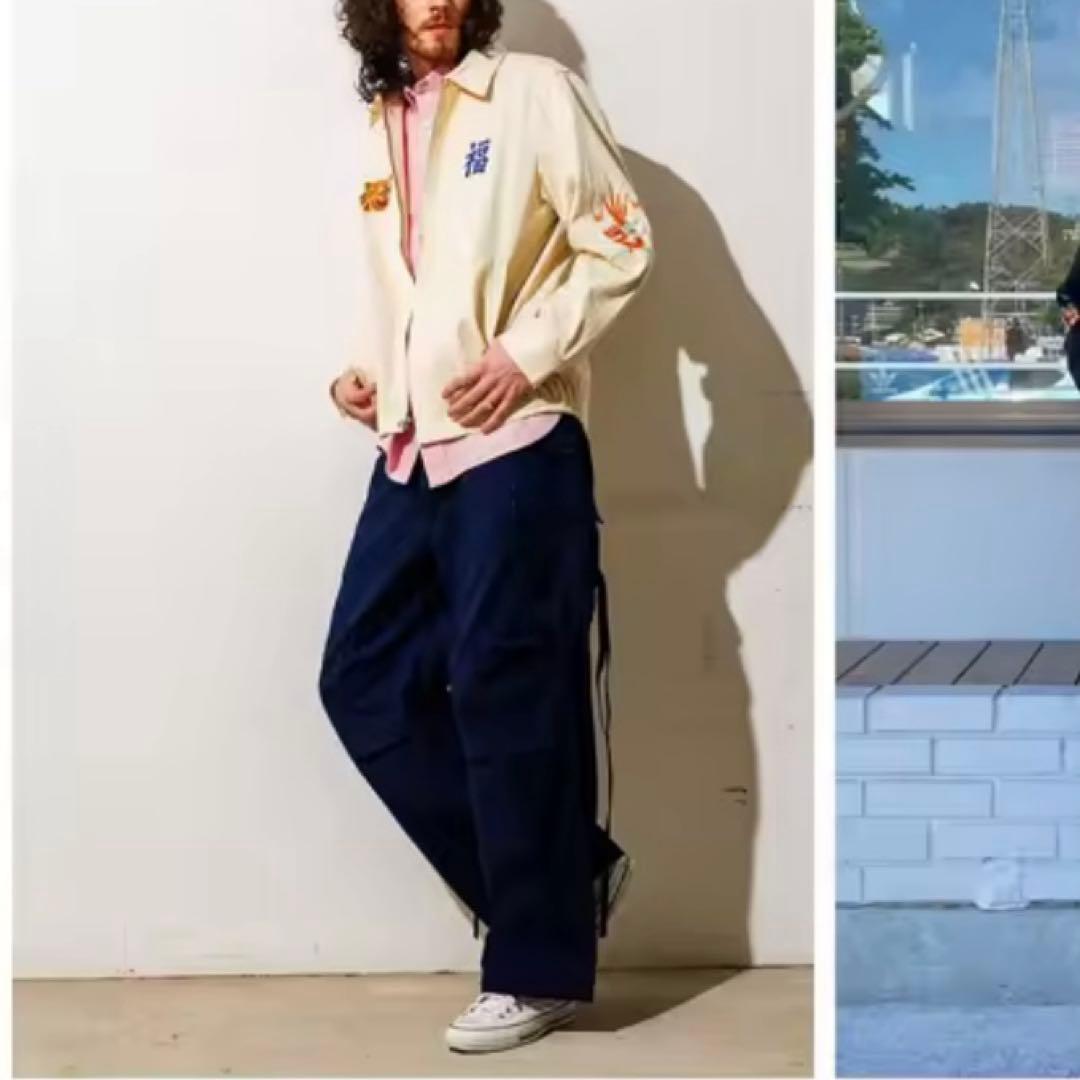 sotk 1976様専用復刻ベトジャン刺繍60スーベニアジャケットアイボリー