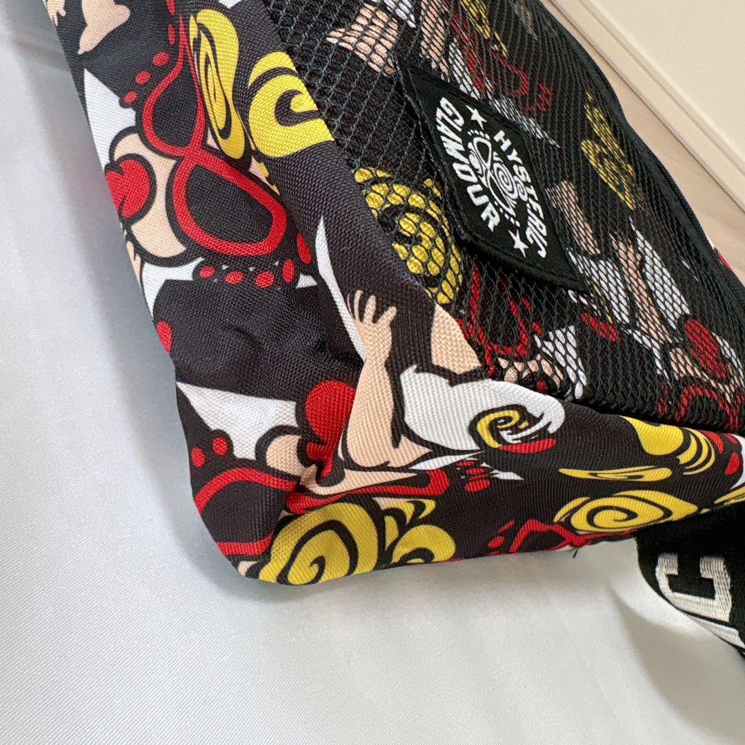 美品✨ヒステリックミニ ヒスミニ ショルダーバッグ 黒 【クリアポーチ