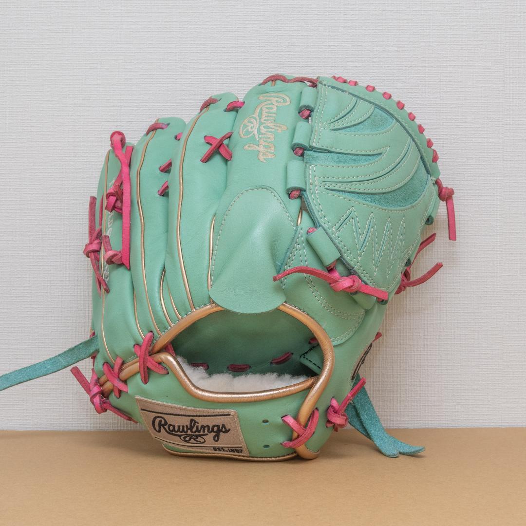 ローリングス 軟式用 投手用 一般 HOH Wizard ミント Rawlings（ローリングス） 交換無料 野球 グローブ 軟式 大人 右投げ