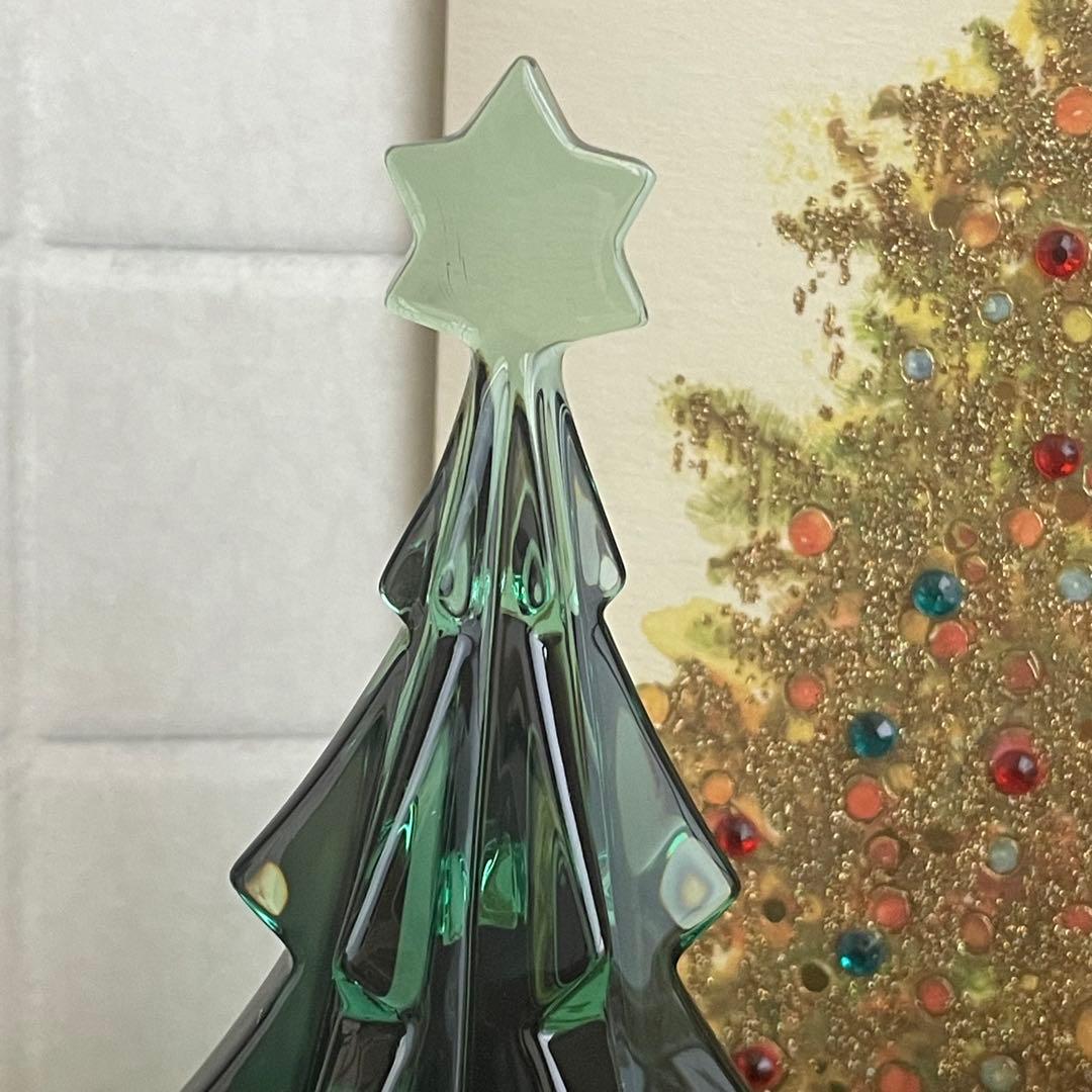 Baccarat バカラ ノエル クリスマスツリー グリーン - メルカリ