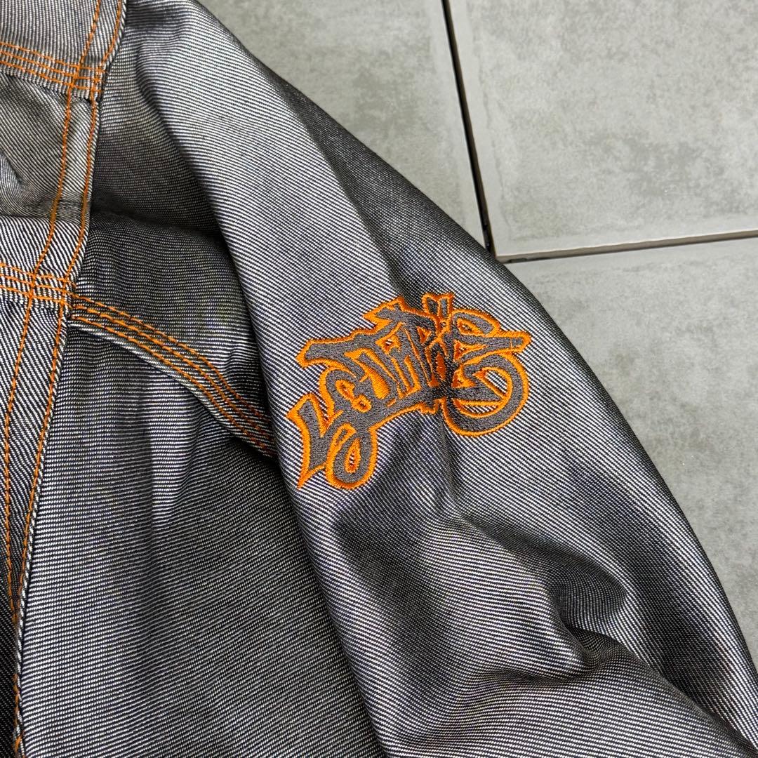 希少 90s SOUTHPOLE オーバーサイズ シルバー デニムジャケット - メルカリ