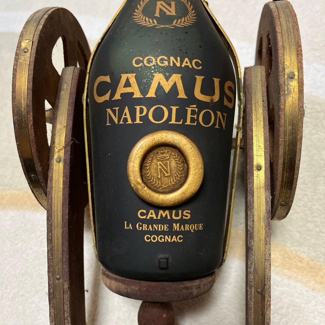 CAMUS カミュ ナポレオン 砲台付 古酒 コニャック ブランデー - メルカリ