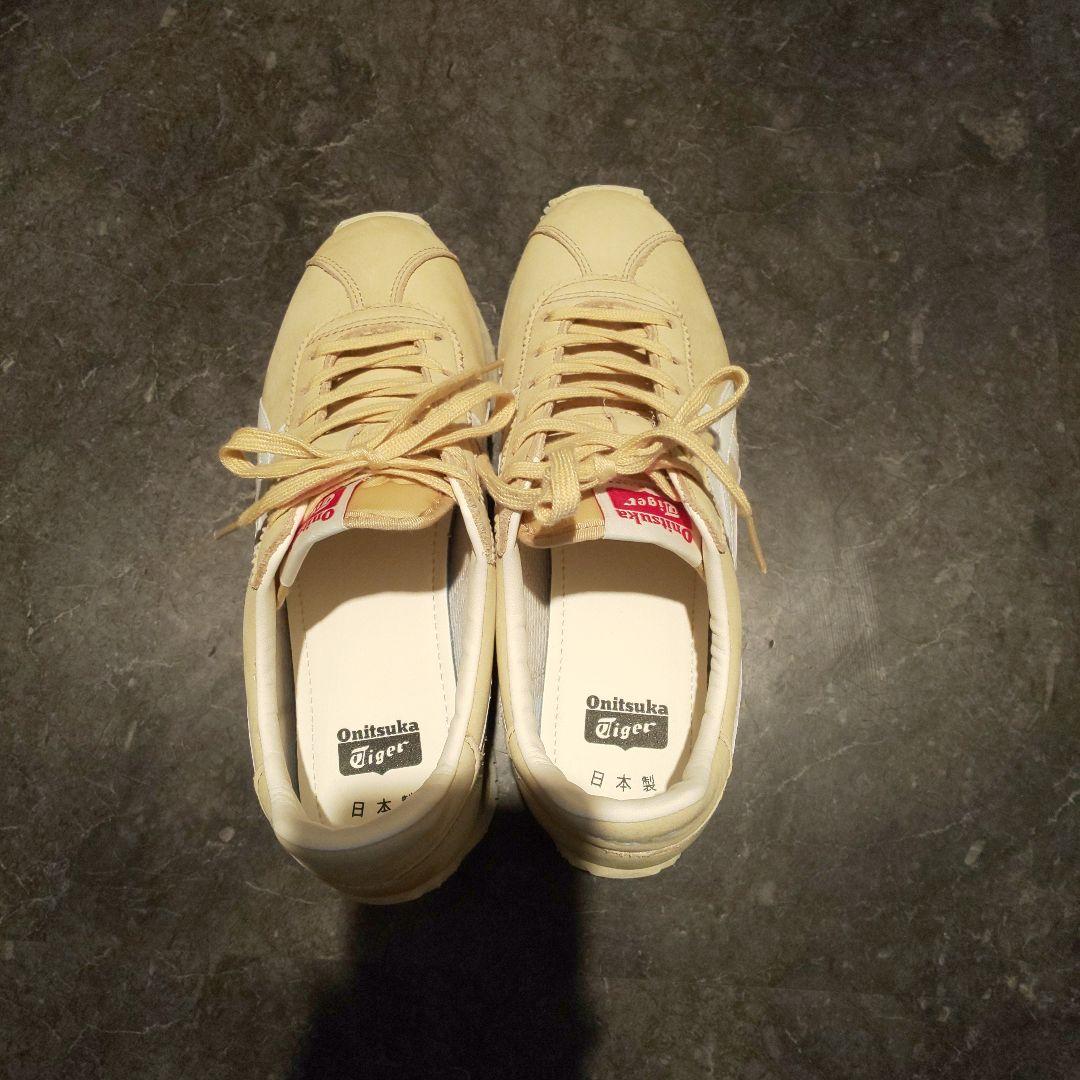 Onitsuka Tiger 23cmMOAL77NMベージュスニーカー日本製 Onitsuka Tiger 23cmMOAL77NMベージュスニーカー日本製｜Onitsuka