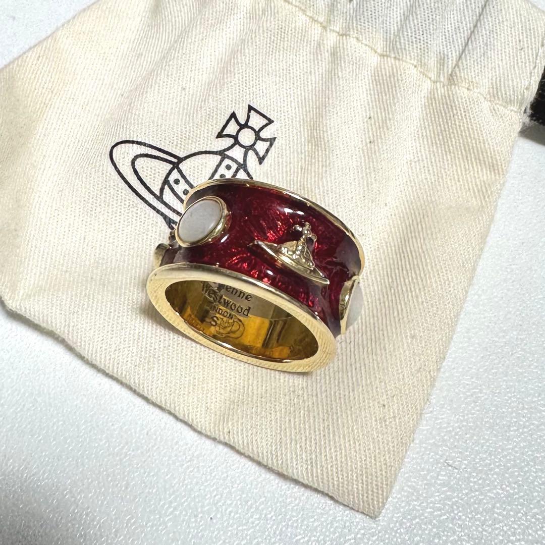 値下げ相談可】キングリング レッドS ヴィヴィアンウエストウッド