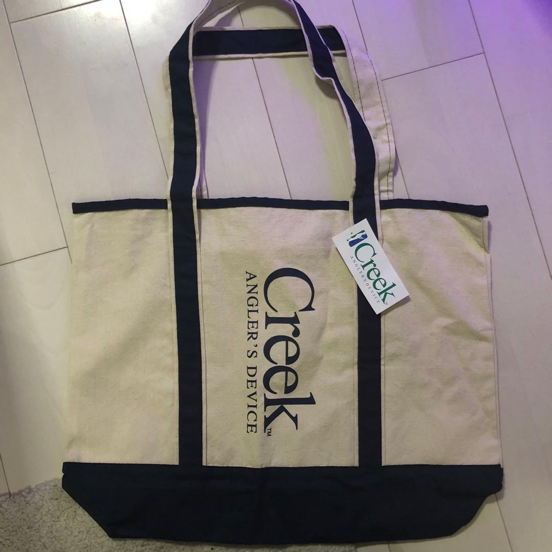 Creek トートバッグ　クリーク　新品 楽天市場】Creek Angler's Device クリーク 国内正規 23SS Logo Tote