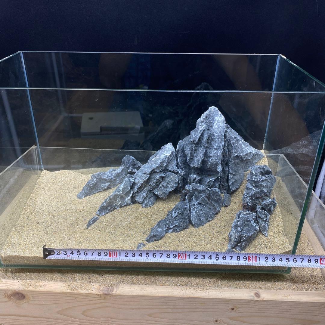 MSS-5461 青龍石レイアウトセット 酸処理済み龍王石 竜王石