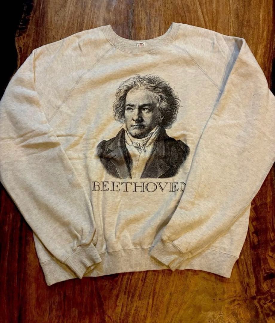 A BATHING APE初期ベートーヴェンスウェットLサイズ 希少 初期 90s A BATHING APE BEETHOVEN SWEAT SHIRTS ア・ベイシング