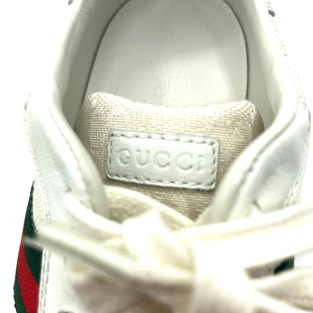 新品✨ ジュニア GUCCI 【20.0cm】 シェリーライン シマ GG