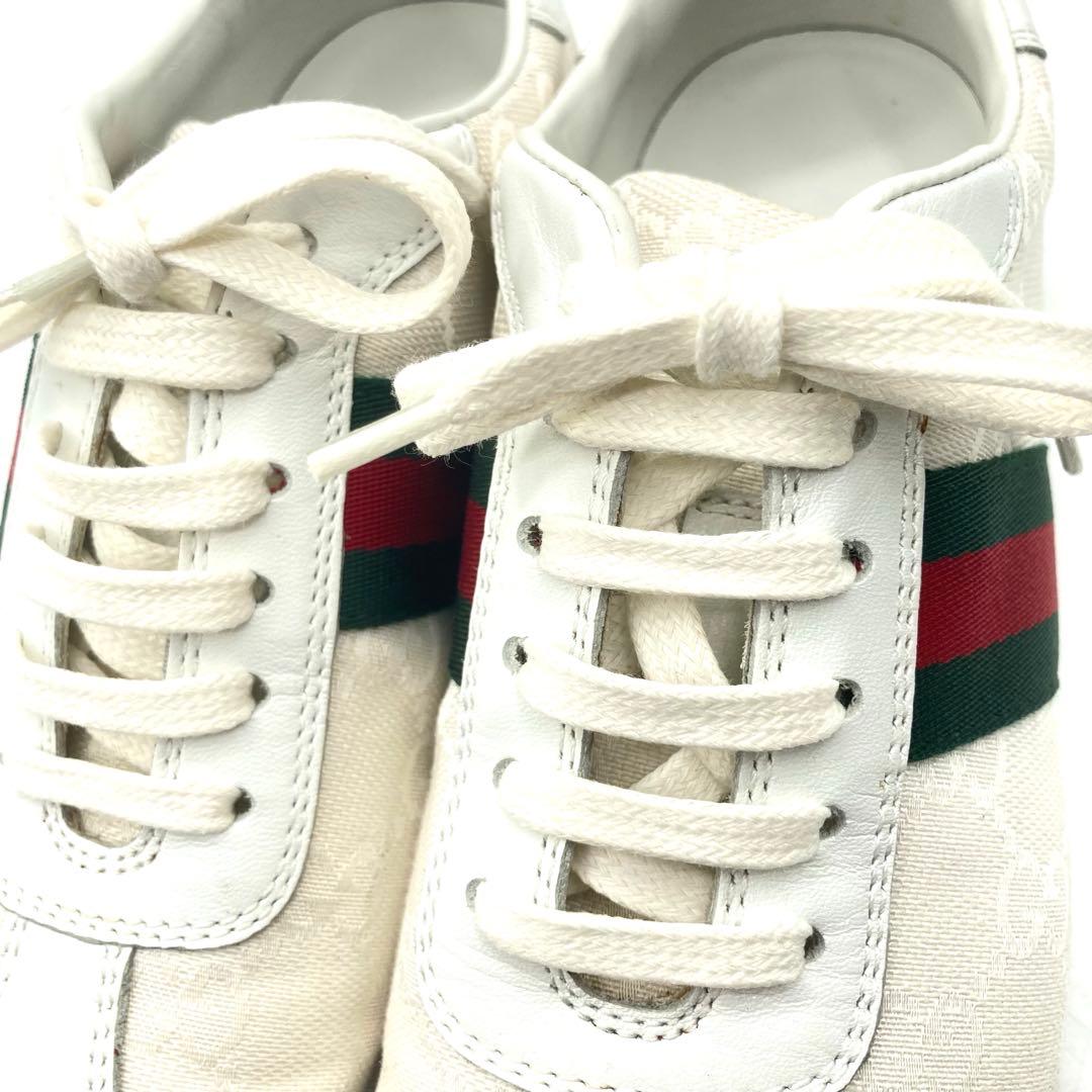 新品✨ ジュニア GUCCI 【20.0cm】 シェリーライン シマ GG