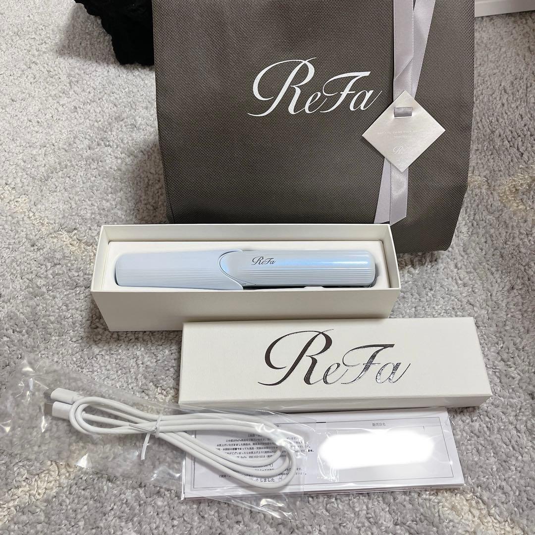 【新品未使用】ReFa コードレスアイロン ホワイト 充電ケーブル付き ReFaフィンガーアイロンご購入者の皆様へ ｜ 埼玉県さいたま市見沼区で