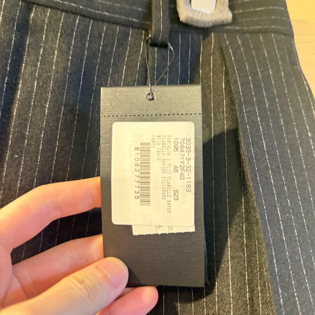 ア*チ様 saint laurent 2023ss ウールパンツ スラックス 4 - メルカリ