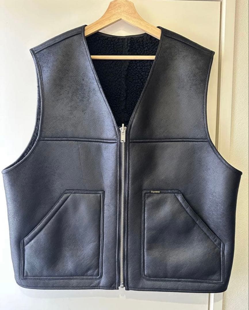 トップス supreme Reversible Faux Shearling Vest supreme】 Reversible Faux Shearling Vest (Supreme/トップスその他