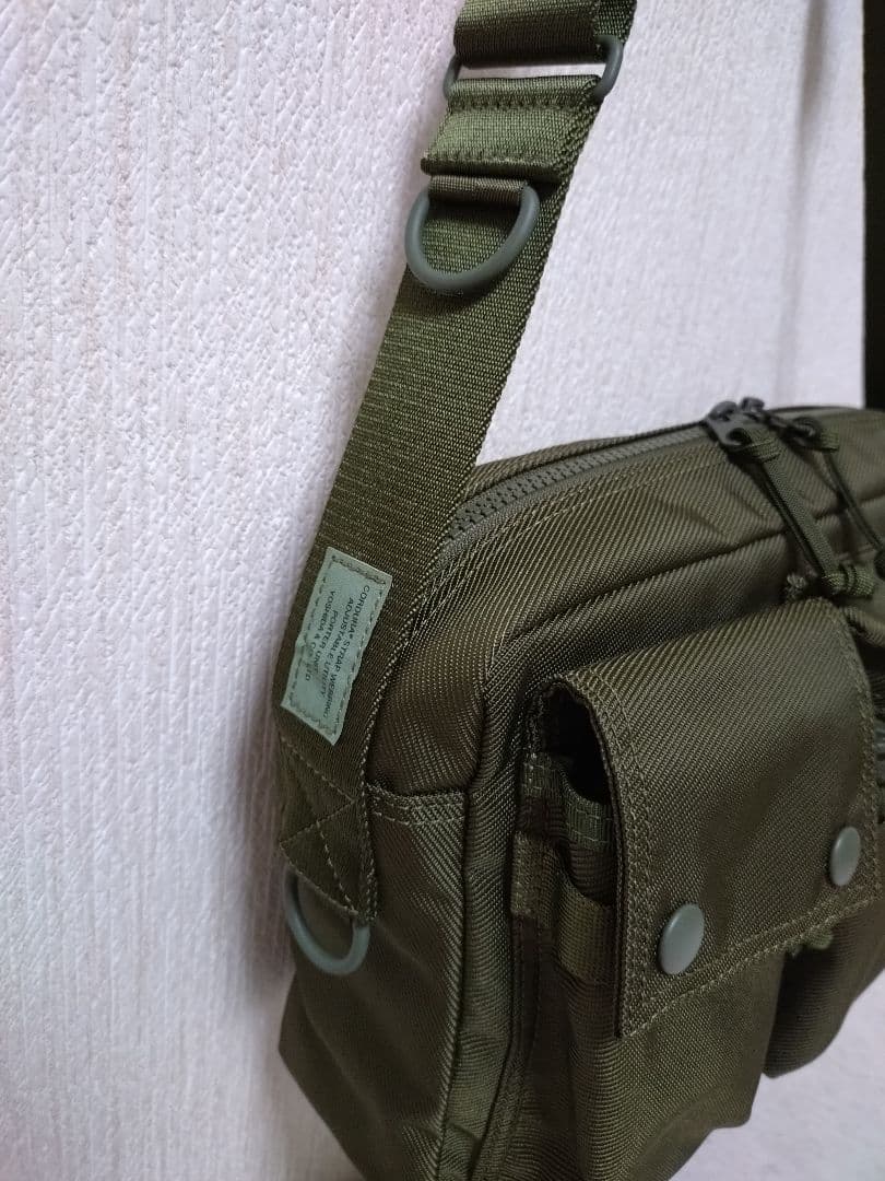 極美品】ポーター ユニット ショルダーバッグ グリーン オリーブ