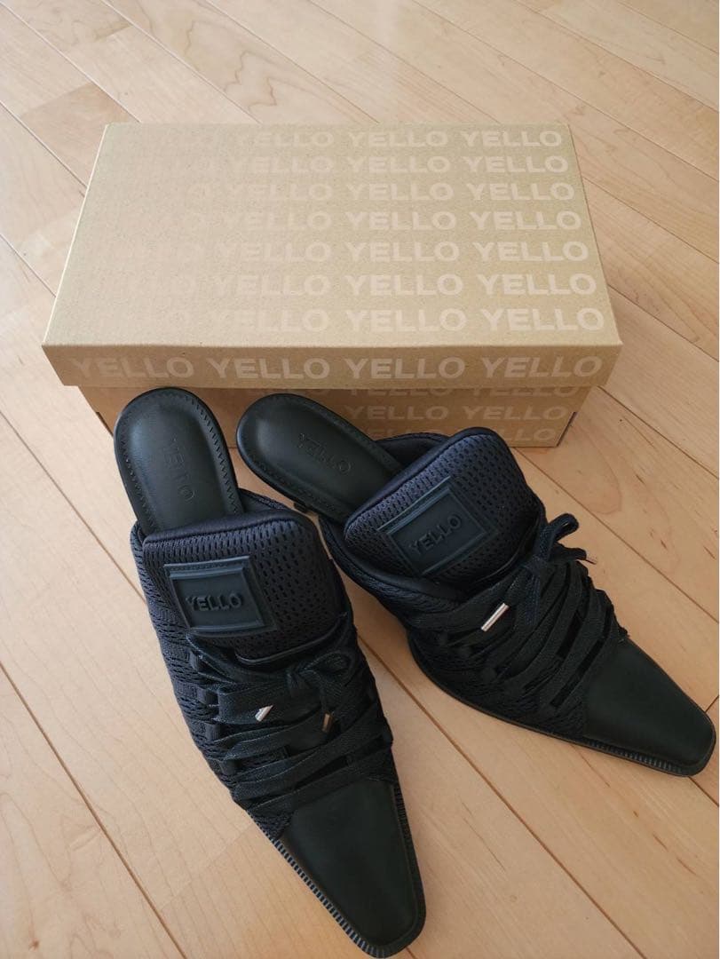 靴 YELLO SHOOTER SNEAKER MULES YELLO / SHOOTER SNEAKER MULES