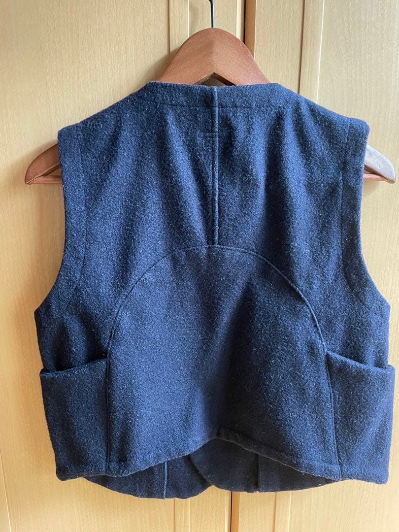 KAPITAL】変形シルエット メルトン パンベスト S - メルカリ