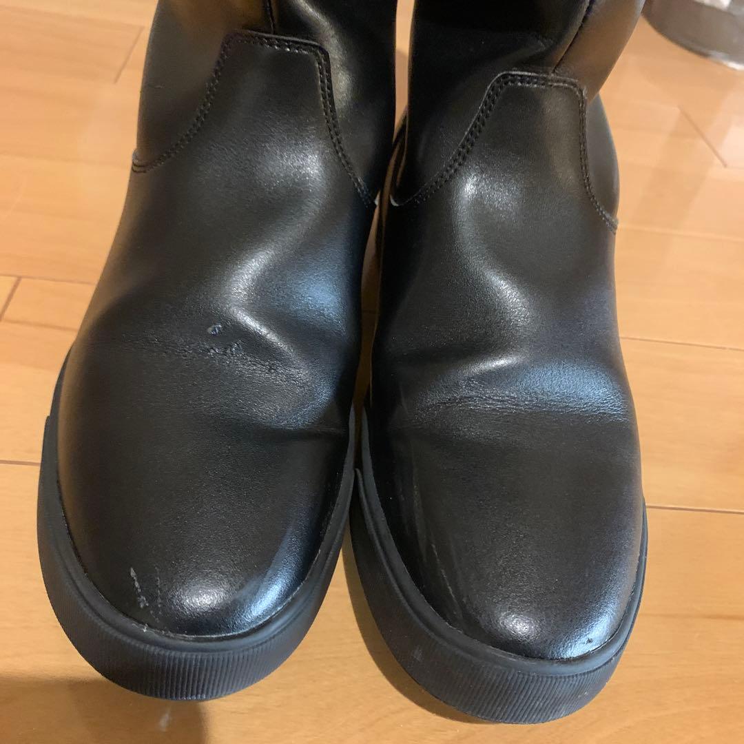 パーリーゲイツ ビッグロゴロングブーツ 24.5〜25.0