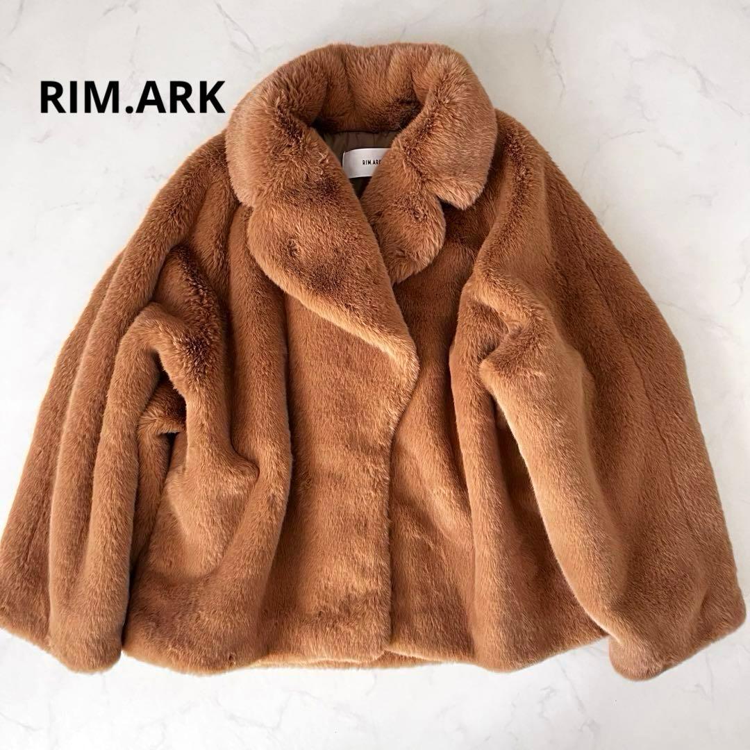 美品 RIM.ARK リムアーク ドルマン フェイクファーコート - メルカリ