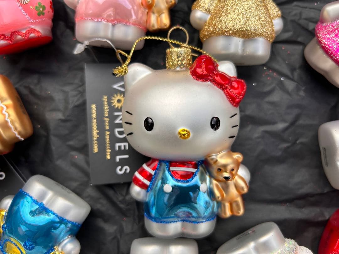 11個セット]ハローキティ vondelsガラスオーナメント 11個セット