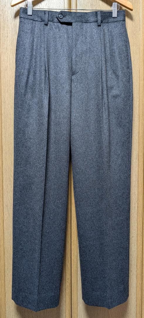 AURALEE CASHMERE MOLESKIN TWOTUCK SLACKS - メルカリ
