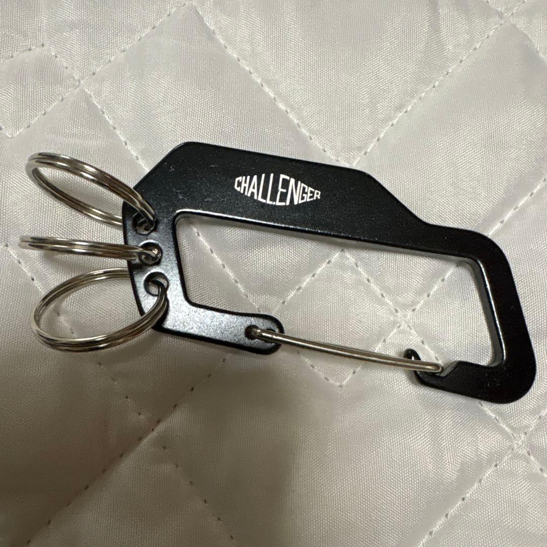 CHALLENGER ブラック カラビナ　キーホルダー Dickies（ディッキーズ） カラビナ キーホルダー おしゃれ ブランド