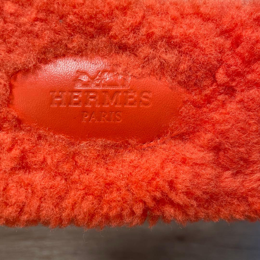 HERMESエルメス 箱付き オランムートンサンダル38