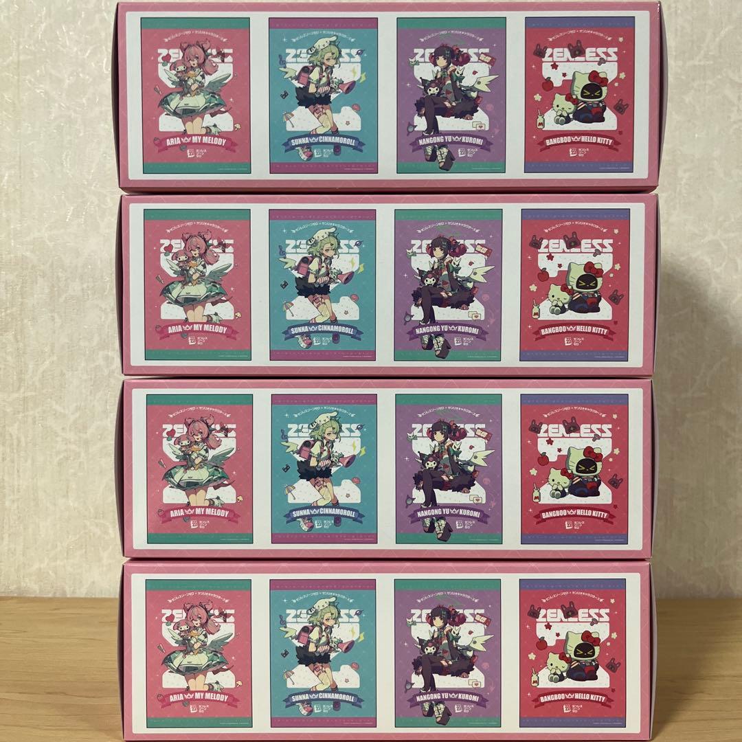 ゼンレスゾーンゼロ メタルポスター GIGO限定 4種セット ゼンゼロ