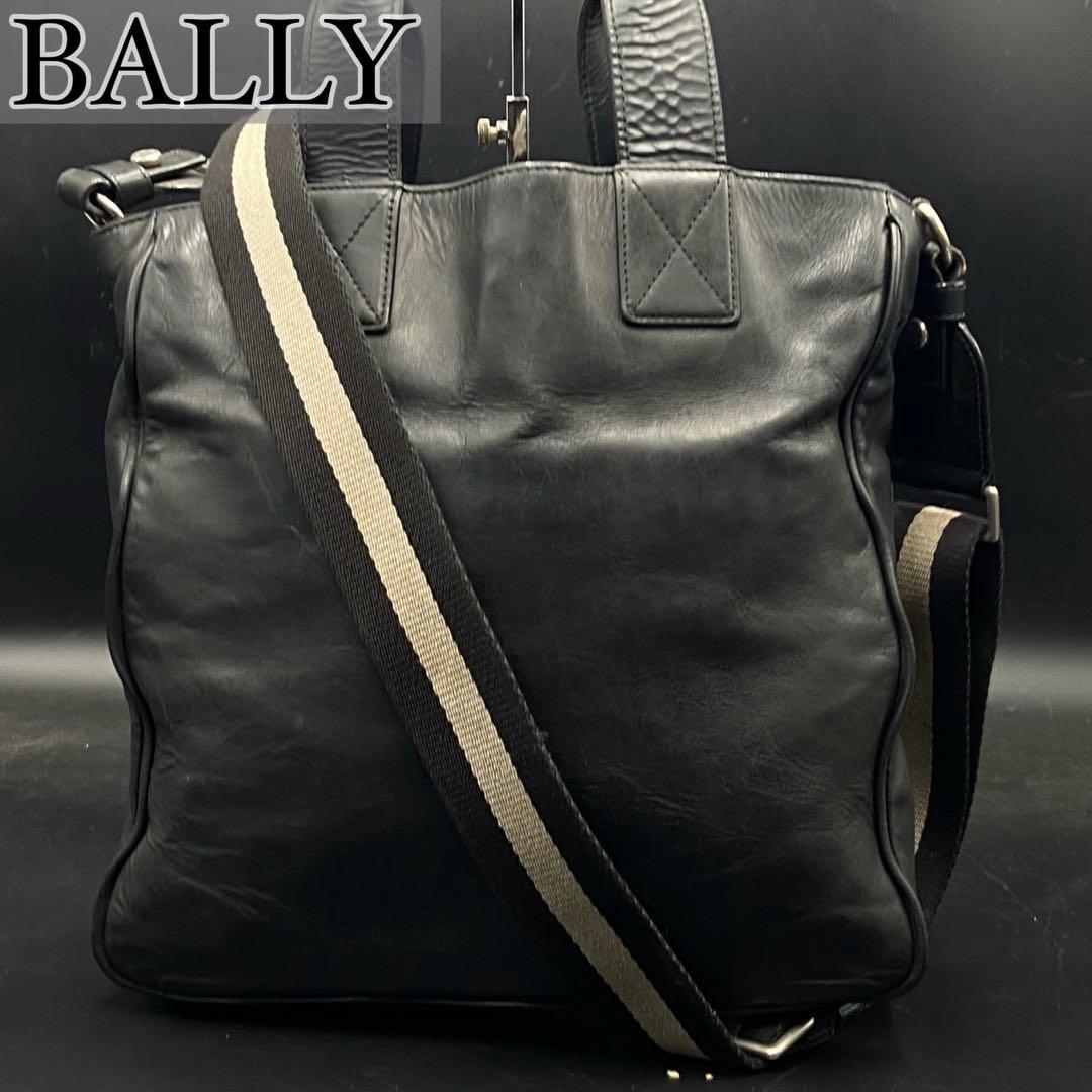 バリー トレインスポッティング 2way トートバッグ ショルダー付き レザー Bally（バリー） トレインスポッティング レザー 2WAYショルダー