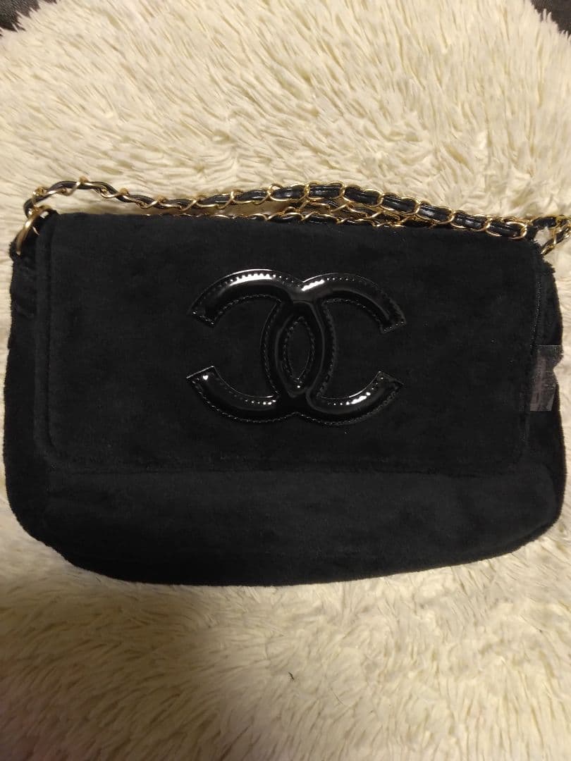 CHANEL ノベルティブラック バッグ - メルカリ